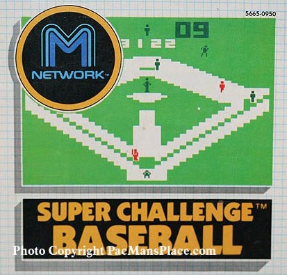 Super Challenge Baseball Atari-2600,